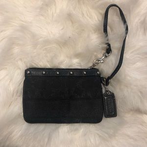 Coach wristlet! Black!